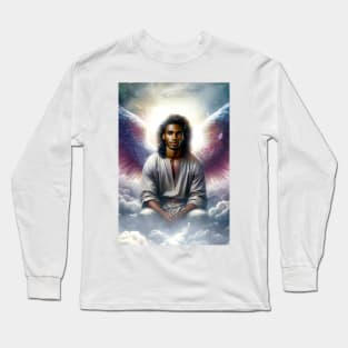 Heavenly Angel Seduction: Divine Grace Sensual Elegance 10 Long Sleeve T-Shirt